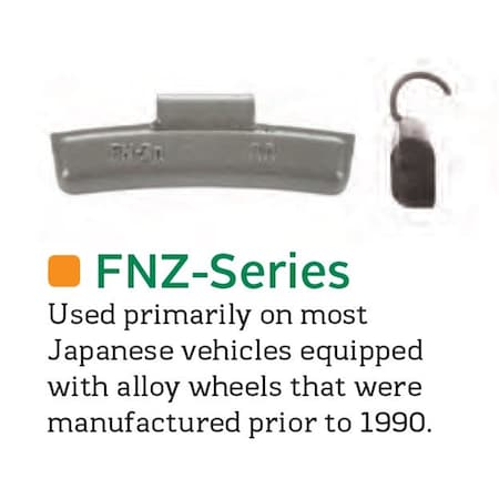 10g FN-Series Zinc (Box Of 25)